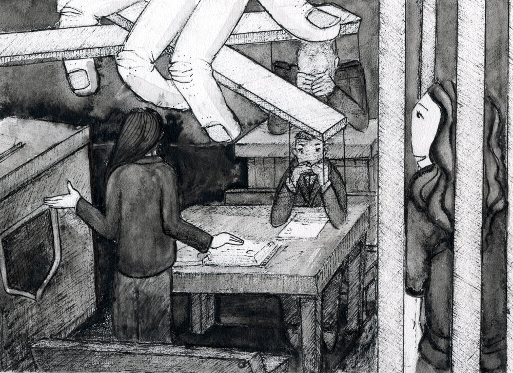 Exhibition print: Court