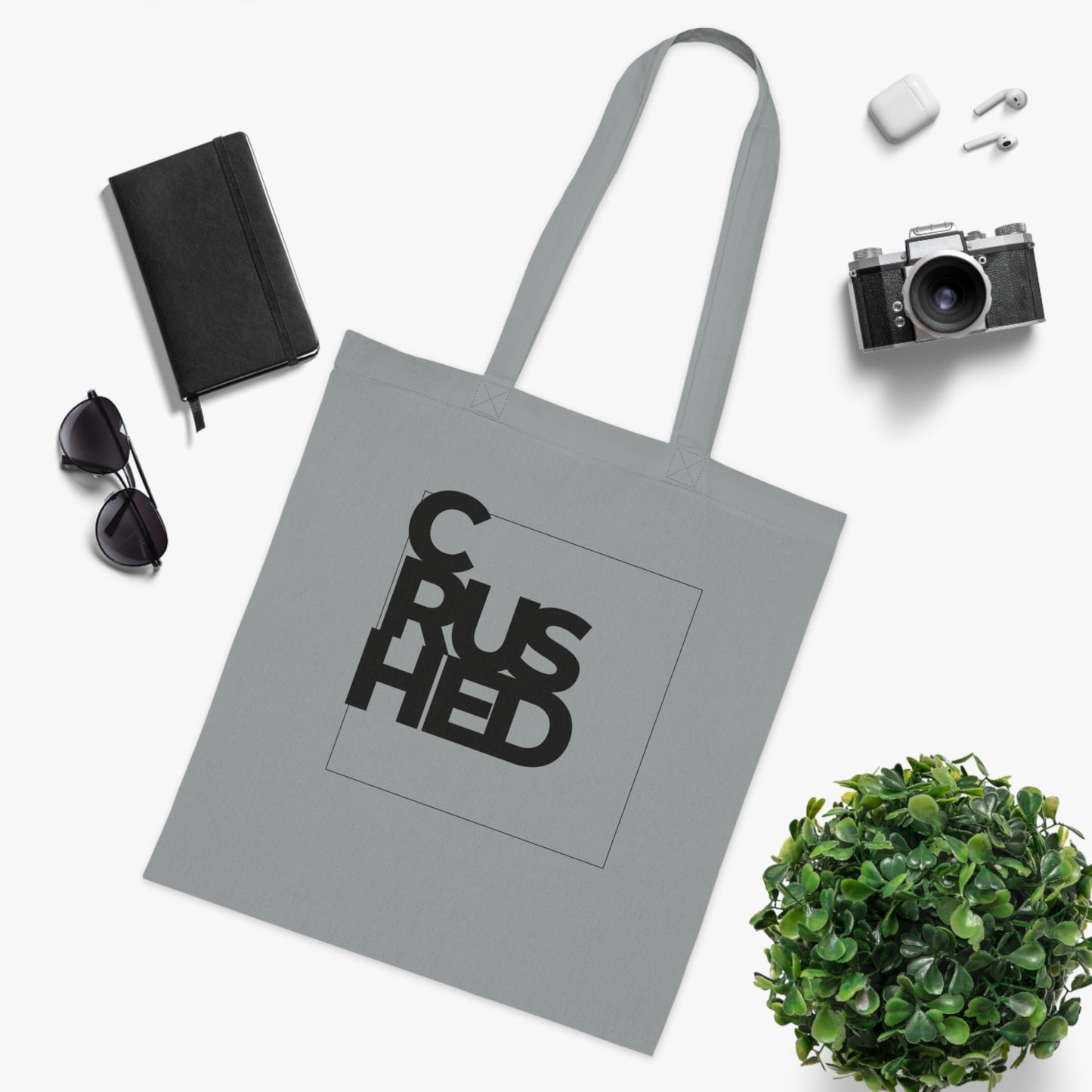 Crushed Tote Bag