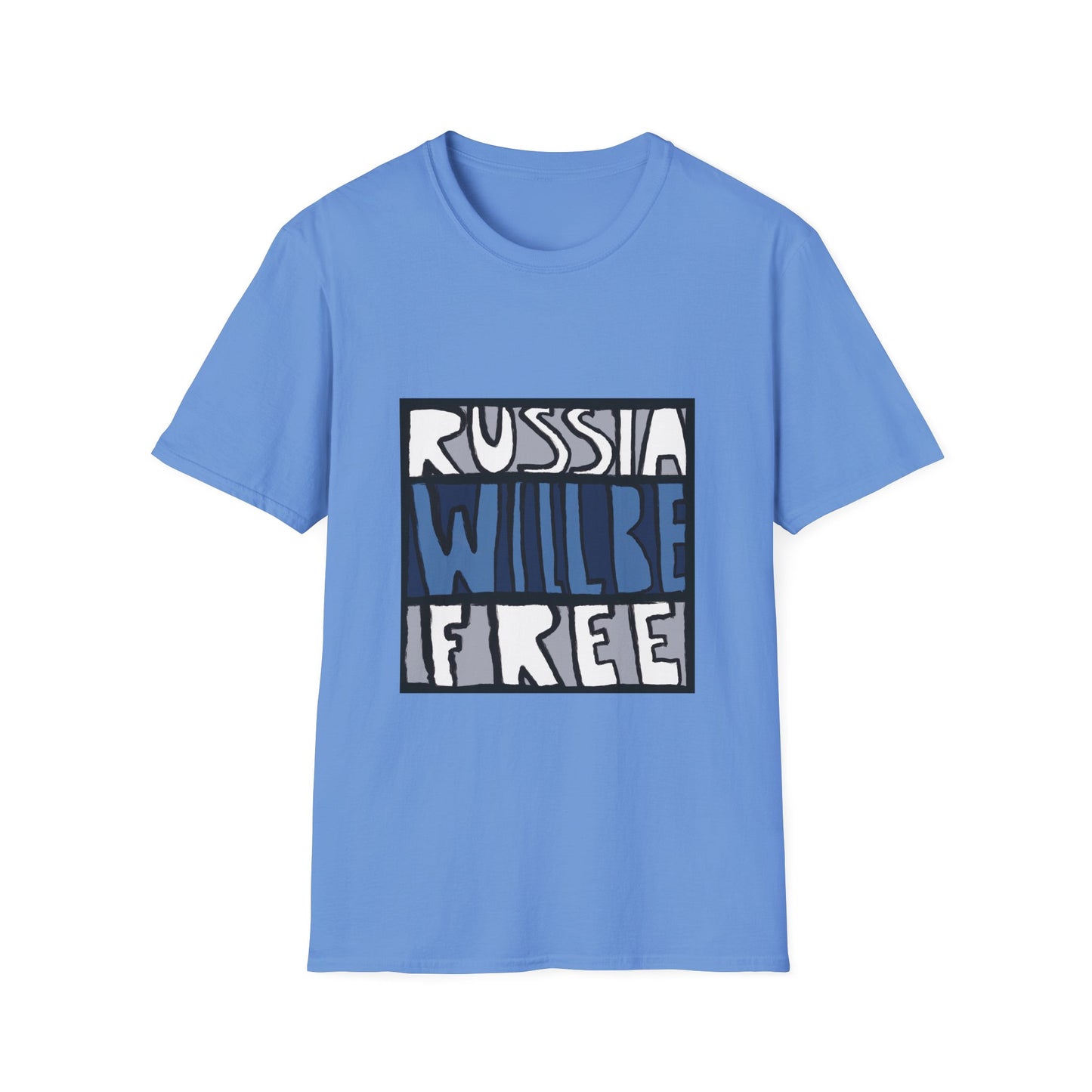 Russia Will Be Free Square T-Shirt
