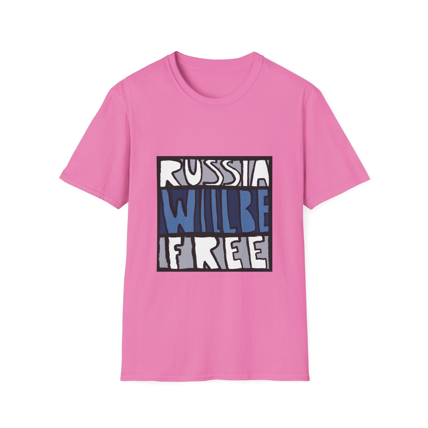Russia Will Be Free Square T-Shirt