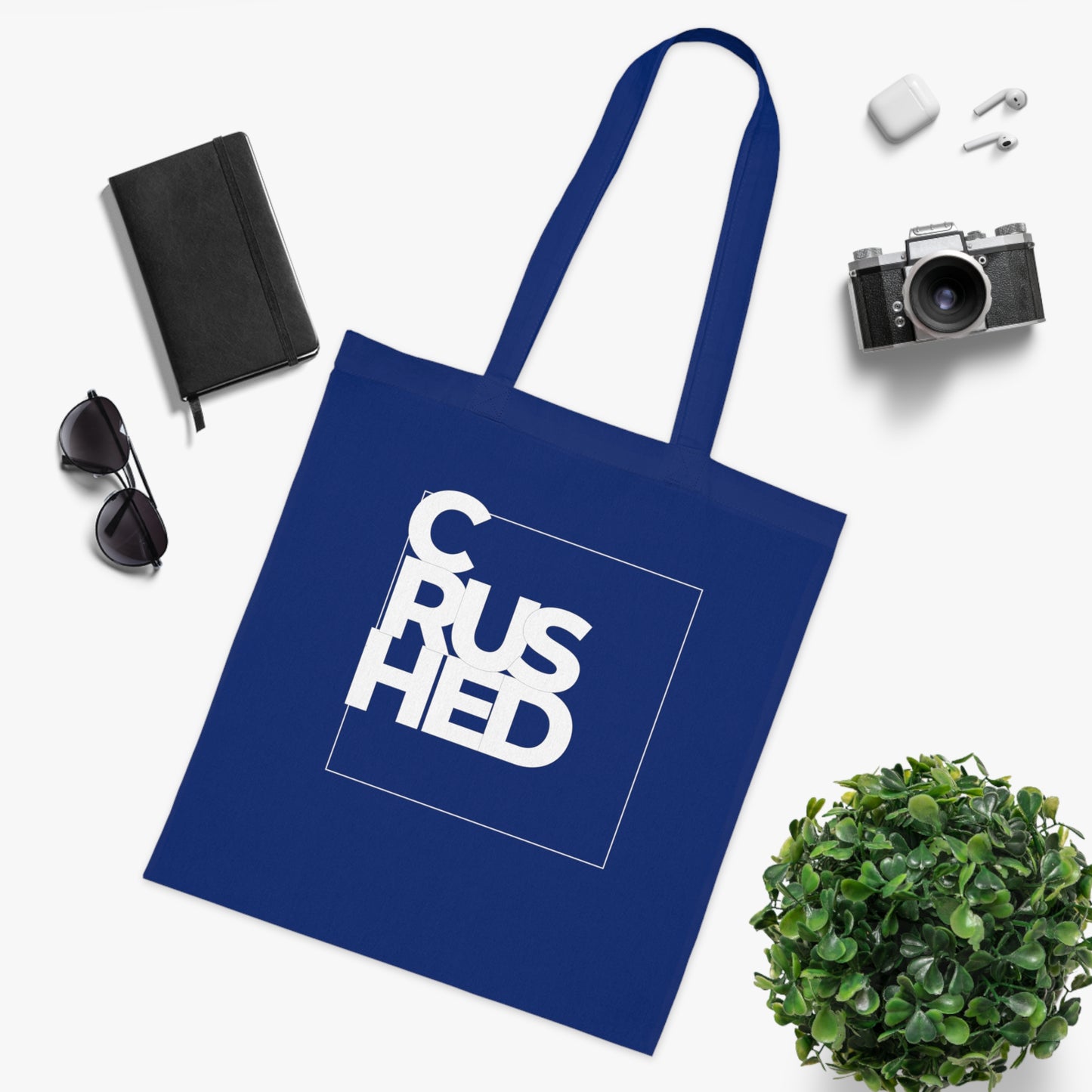 Crushed Tote Bag