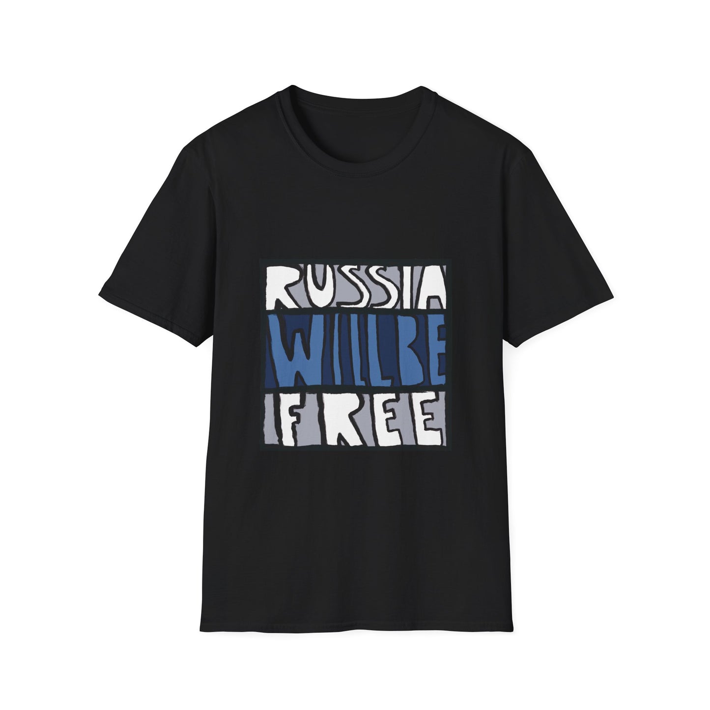 Russia Will Be Free Square T-Shirt
