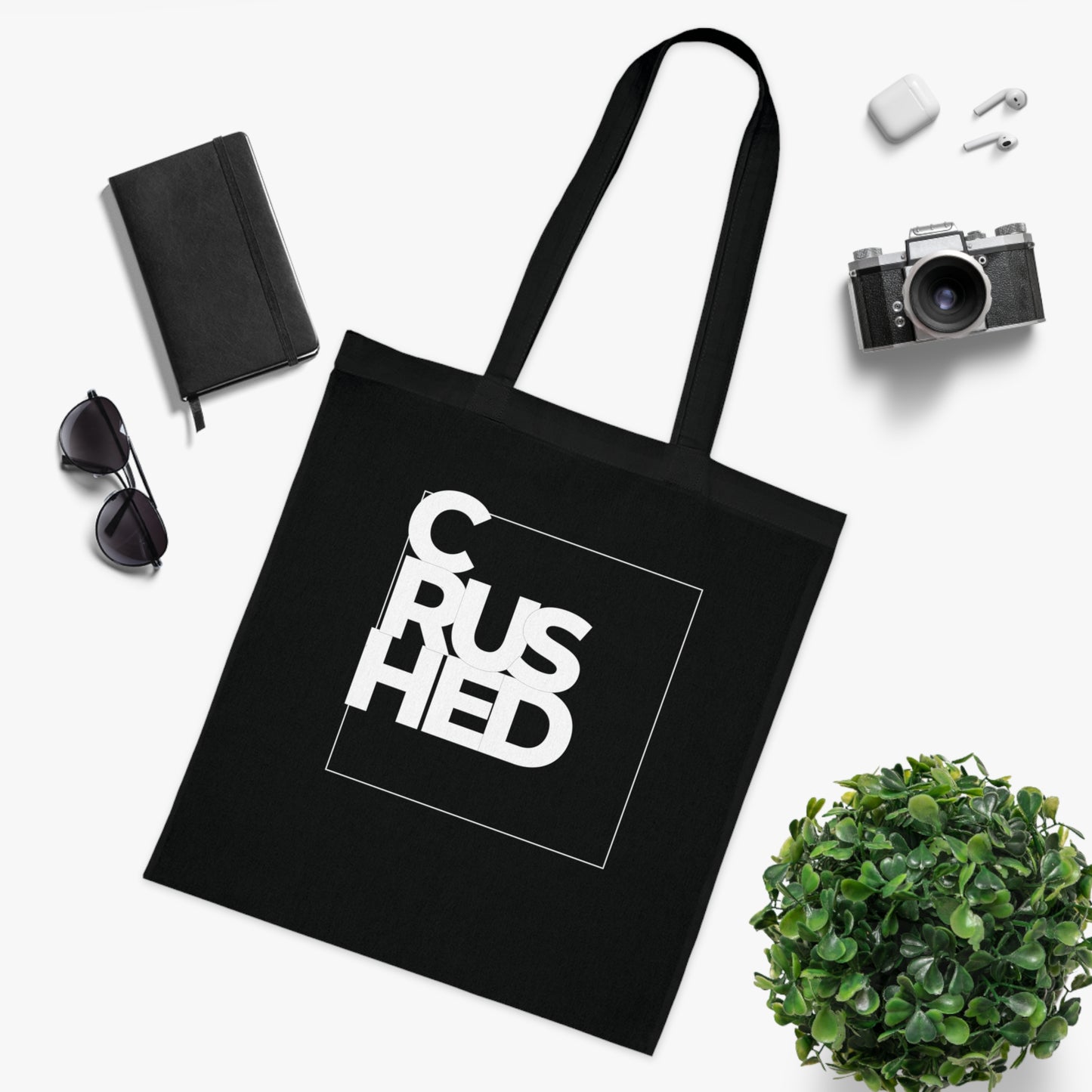 Crushed Tote Bag
