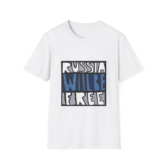 Russia Will Be Free Square T-Shirt