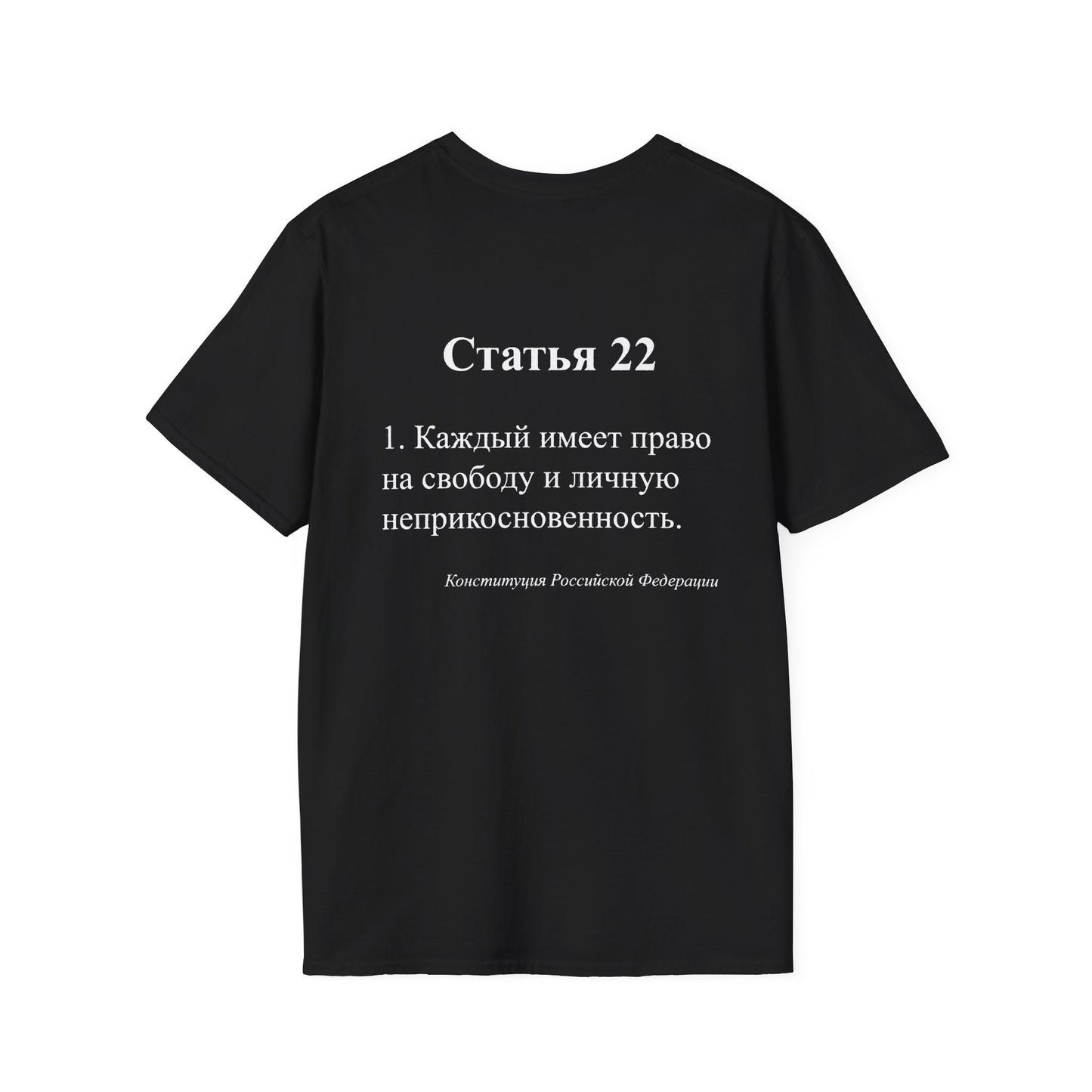 22 Article of the Constitution Back T-Shirt