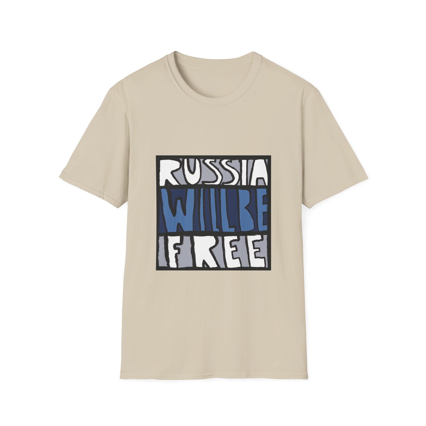 Russia Will Be Free Square T-Shirt