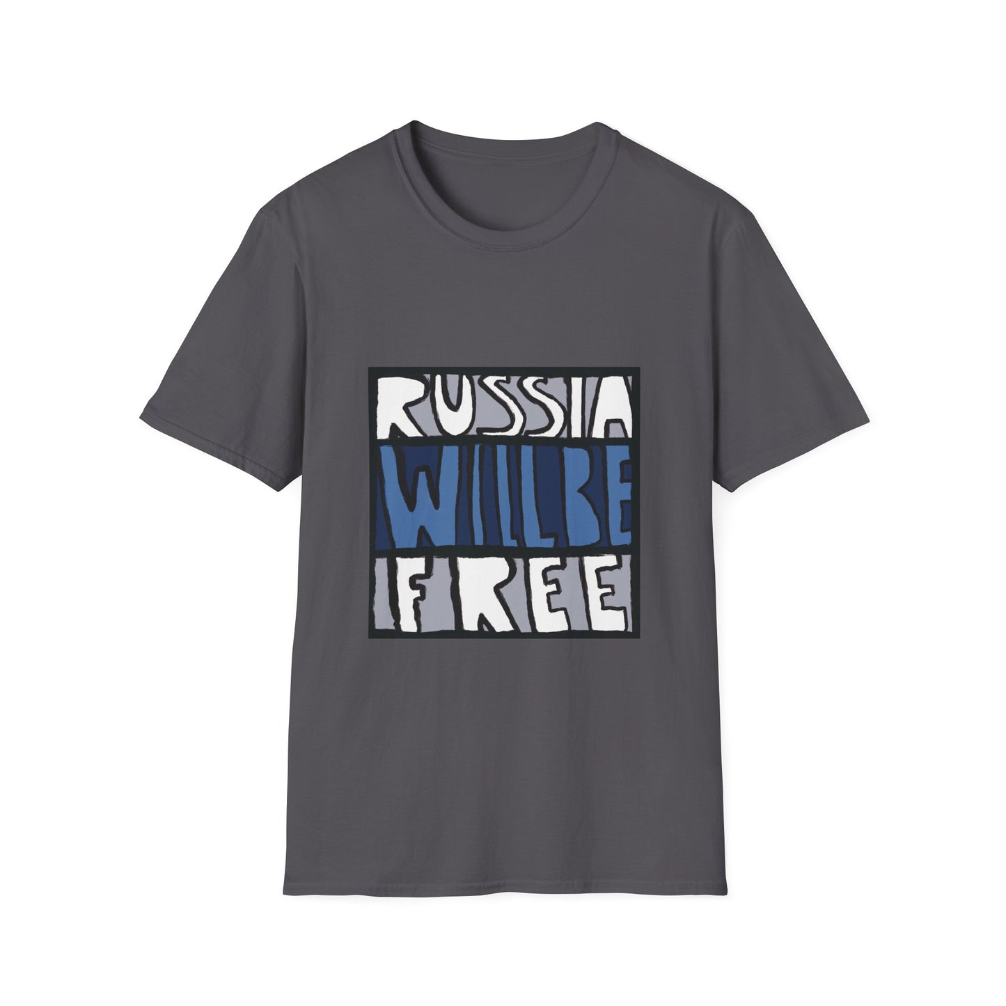 Russia Will Be Free Square T-Shirt