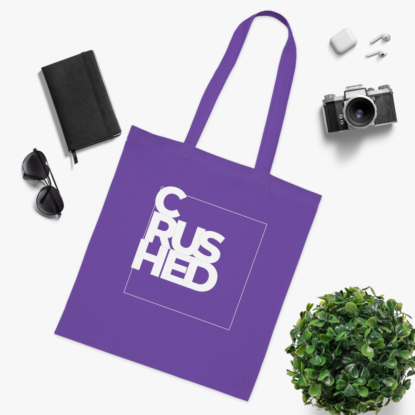 Crushed Tote Bag